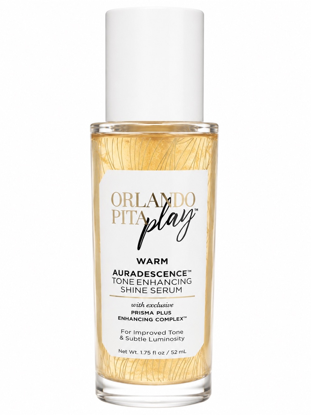 Orlando Pita Play Warm Auradescence Tone Enhancing Shine Serum – 1.75 fl.oz